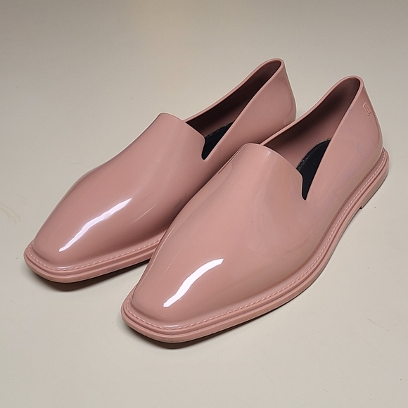 Melissa Shoes - Melissa Prana PVC casual square toe loafers size 9